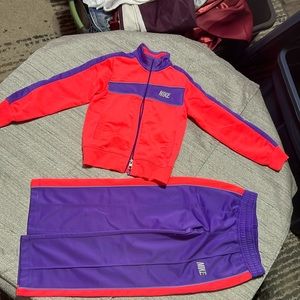2pc Nike jacket/pants Sz 6